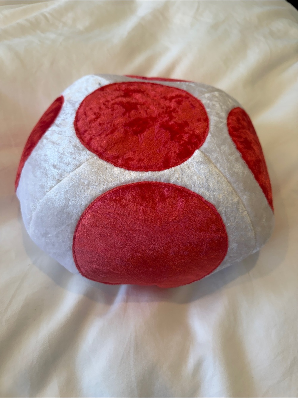 🍄 Red & White Mushroom Toadstool Costume Hat Cap